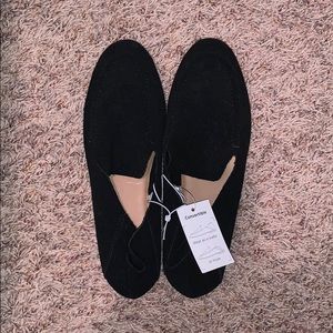 NWT A new day black convertible loafers/mules